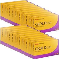 Kodak 20x Professional Gold 200 Color Negative Film 120 Roll Film, Pack of 5