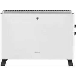 Oceanic Radiateur Convecteur Electrique 2000W 3 Puissances Mobile Blanc