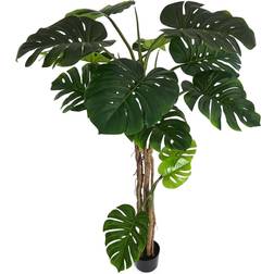 Evergreen Kunstig Monstera Deliciosa Philodendron Tree Plant Dekorationsfigur