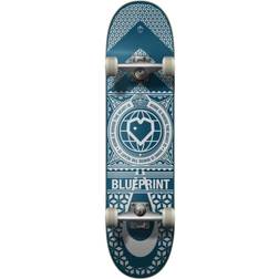 Blue Print Blueprint Home Heart Skateboard