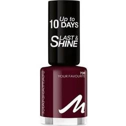 Manhattan Last och Shine-nagellack, nr 200 Sunday Chill, 1-pack