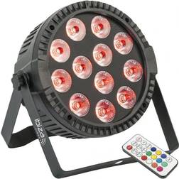 Ibiza ThinPar Led Spot 12x6 Watt RGBW