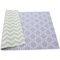 Baby Care Circle Raum Reversible Play Mat In Cream/grey Cream Mat