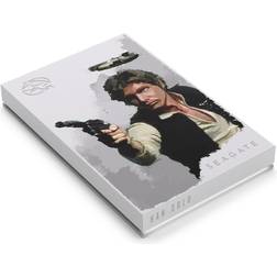 2TB FireCuda Special Edition Han Solo Drive Portable Hard Drive USB 3.2 Gen 1 Model STKL2000413 White