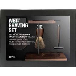 Zew for Men ZEW FOR MEN_SET Wet Shaving razor shaving brush bowl shaving soap 85ml