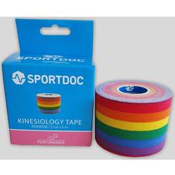 Sportdoc kinesiotejp 50mm 5m Rainbow