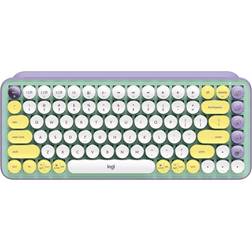 Logitech POP Keys Wireless Mechanical Keyboard With Emoji Keys