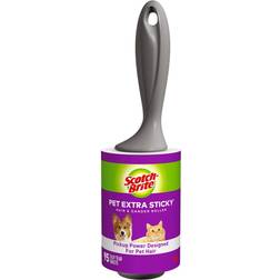 3M Scotch-Brite Extra Sticky Lint Roller 95 sheets per Roller