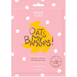 Facetory Oats My Bananas Soothing Sheet Mask with Fiber Mask