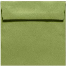 LUX 5 1/2 x 5 1/2 Square Envelopes 50/Box Avocado (EX8515-27-50)