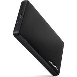 Axagon EE25-SLC Boîtier Externe Cannelé Pour Disque Dur USB-C 3.2 Gen 2