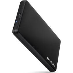 Axagon EE25-SLC externes 2,5"-Gehäuse, USB 3.0 SATA III USB-C, schwarz