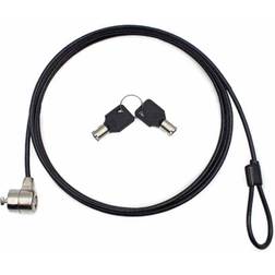 Nilox Cable Seguridad Con Doble Llave 1.8m