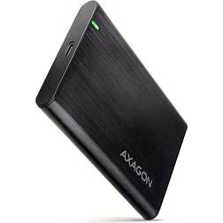 Axagon EE25-A6C USB-C 3.2 SATA 6G 2,5 eksternt harddiskkabinet sort