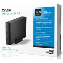 Tooq TQE-3520B Externe Festplatte Schwarz