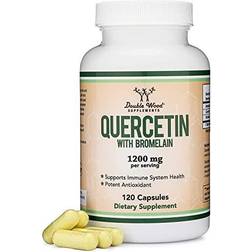 Double Wood Supplements Quercetin with Bromelain 1200 mg