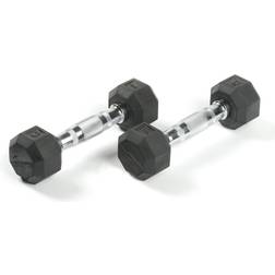 SPRI Deluxe Rubber Dumbbell Set 1.3kg