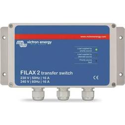 Victron Energy Filax 2 Transfer Switch CE 230V/50Hz-240V/60Hz SDFI0000000 255 mm x 120 mm x 75 mm