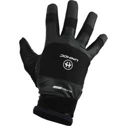 Unihoc Goalie Gloves SUPERGRIP Black S/M