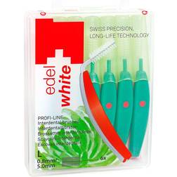 Edel + White Edelwhite Pro Interdentalbürsten 0,8-55 mm 6 St