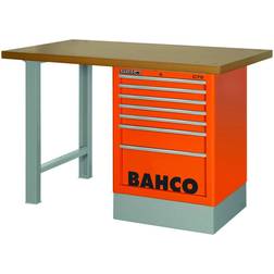 Bahco Arbetsbänk Med Lådor 1800 mm MDF Orange