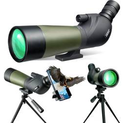Gosky 20-60x60 HD Spotting Scope with Tripod