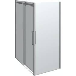 Scanbad Maxi Deluxe skydedør Skydedør Klart glas (90x)