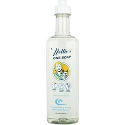 Nellie's One Soap for Dishes Hands and Dogs Fragrance Free 19.2