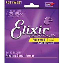 Elixir Acoustic Polyweb .28 Wrap 028