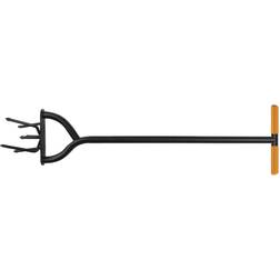 Fiskars Manual Long-Handled Garden Tiller