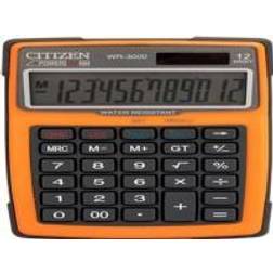 Citizen calculator WR-3000 waterproof calculator, 152x105mm, orange