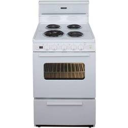 Premier ECK240OP 24" Electric Range 3 Tempered White