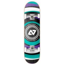 Hydroponic Komplet Skateboard Circular (Turquoise) Teal/Sort 8"