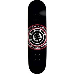 Element Skateboard Bräda Seal (New Seal) Svart/Röd/Vit 8"