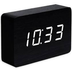 Gingko Brick Click Clock LED