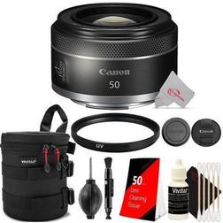 Canon RF 50mm f/1.8 STM 4515C002 Full-Frame Lens Essential Accessory Kit