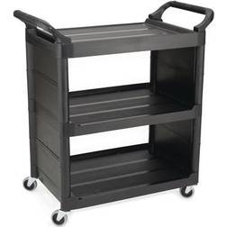 Rubbermaid Light Duty Service Utility Cart Black