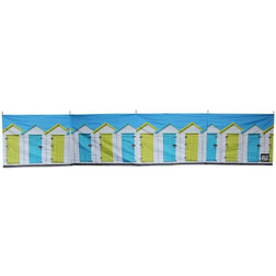 OLPRO Beach Huts 5 Pole Windbreak (Wooden Poles)