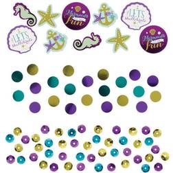 Amscan confetti Mermaid Wishes34 grammes