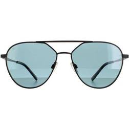 Serengeti Aviator Unisex Matte Black Saturn Polarized