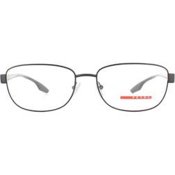 Prada Sport PS52LV 1AB1O1 Black Rubber Men
