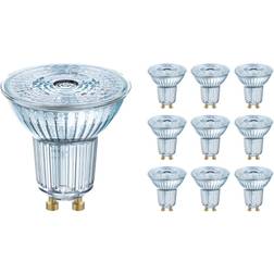 Osram Fordelspakke 10x Parathom LED spot GU10 PAR16 4.3W 350lm 36D 830 varm hvid erstatter 50W