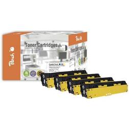 Peach Tonerkassetter HP 128A - 4-pakning