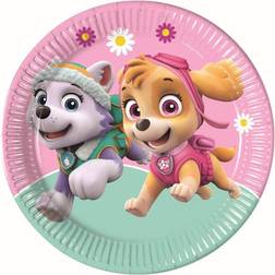 Spin Master Paw Patrol Skye & Everest Paper Plates 23cm 9' 8CT