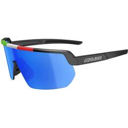 Salice ITA NERO/RW BLU Standard Sunglasses - Black