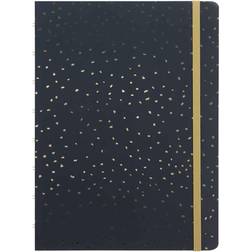 Filofax A5 Confetti Refillable Notebook, Charcoal