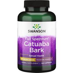 Swanson Catuaba Bark 465 mg Set of 120 Kapsler