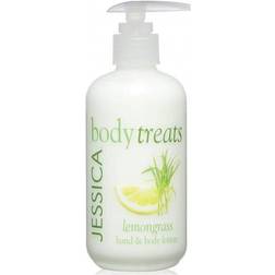 Jessica JESSICA Body Treats Hand and Body Lotion, Lemongrass 245