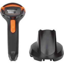 Manhattan Wireless 2D Wireless 2D-barcodescanner Radiografisch 1D, 2D CCD Zwart, Oranje Handmatig incl. standaard USB-A