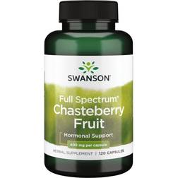 Swanson Chasteberry Fruit, 400mg 120 pcs